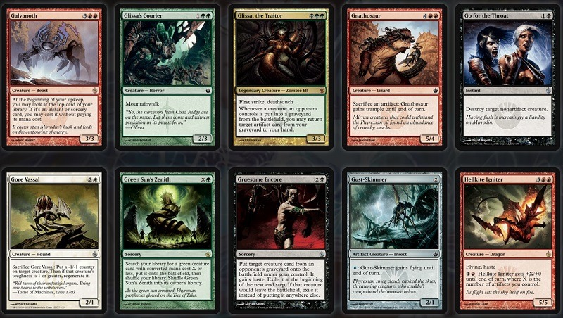 cartes Magic Mirrodin Assiégé