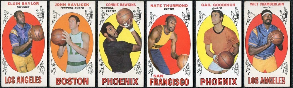 1969-70 Topps Basketball : le Retour du Jedi des cartes du basket US