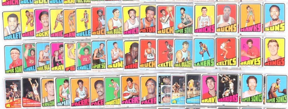 1972 1973 Topps basketball