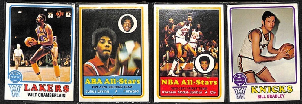 1973-74 Topps Basketball : le set où les têtes flottent et les légendes se multiplient