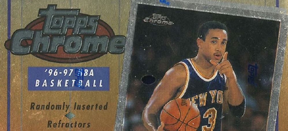 1996-97 Topps Chrome Basketball : quand le carton est devenu miroir