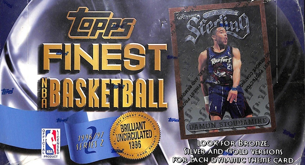 1996-97 Topps Finest NBA basketball