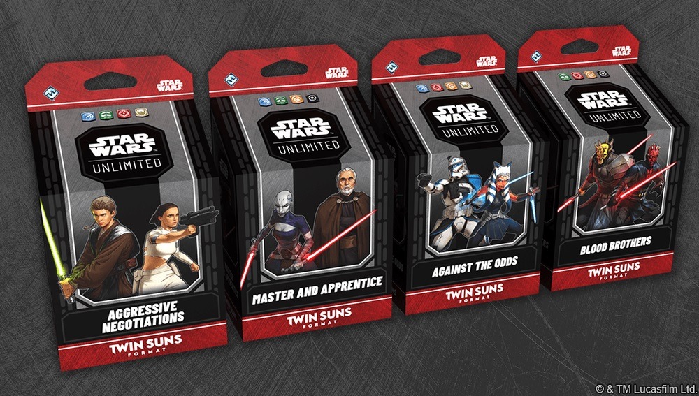 4 decks twin suns format star wars unlimited