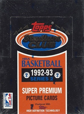 boite topps stadium club 1992-93