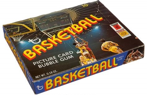 boite 1972-73 Topps Basketball