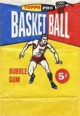 1957-58 Topps basketball booster pack