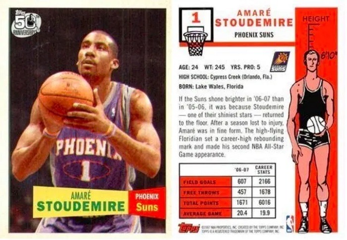 carte amare stoudemire