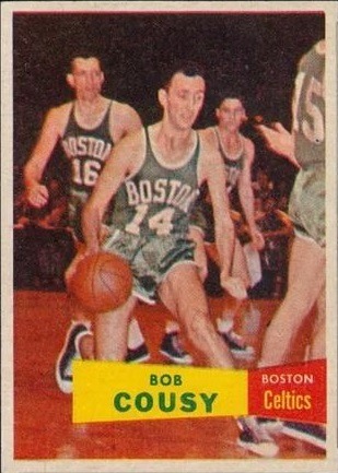 carte Bob Cousy 1957-58