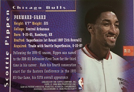 dos carte scottie pippen