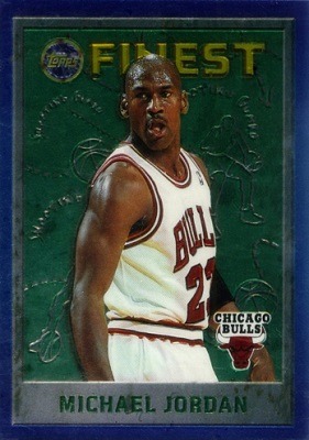 Finest 95-96 michael jordan