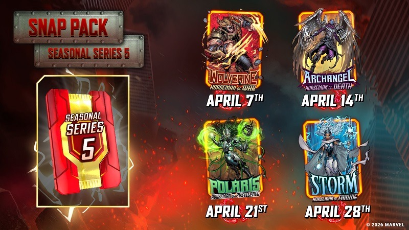 cartes X-Men End of Days