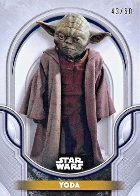 carte Yoda star wars