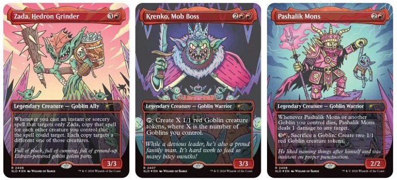 cartes Goblin Storm gobelins
