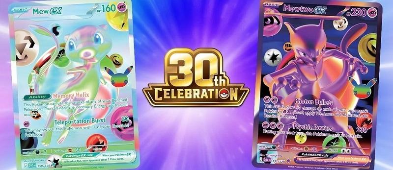 cartes 30 ans de pokémon