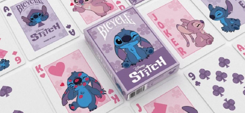bicycle stitch purple