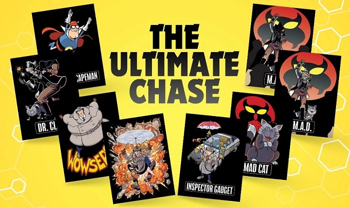 cartes chasse inspecteur gadget