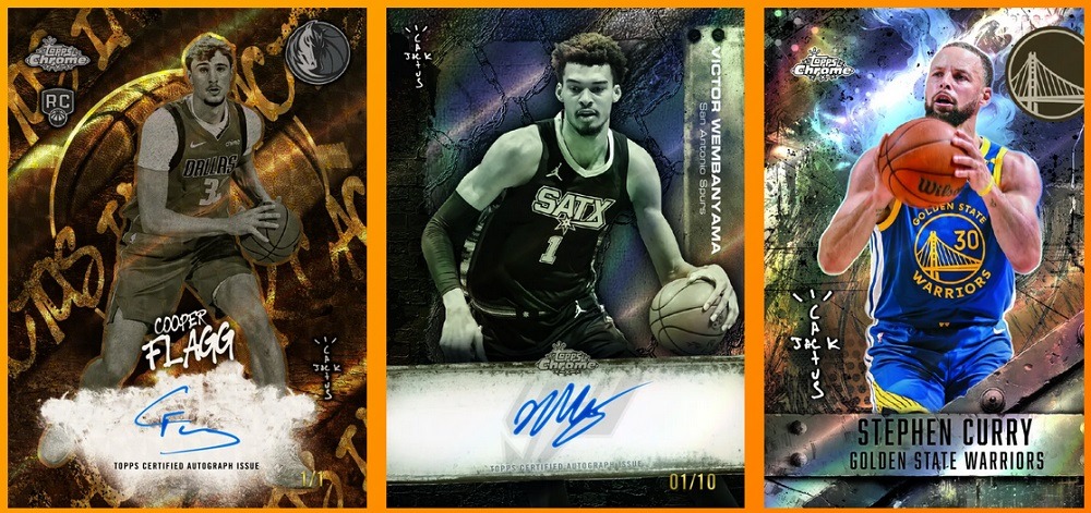 Topps Chrome Cactus Jack Basketball 2025-26 : Travis Scott débarque sur le parquet des cartes